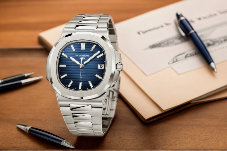 Luxury watch product photo AI Generated